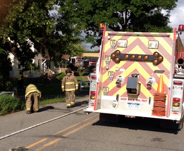 Fan causes house fire on Cherry Valley