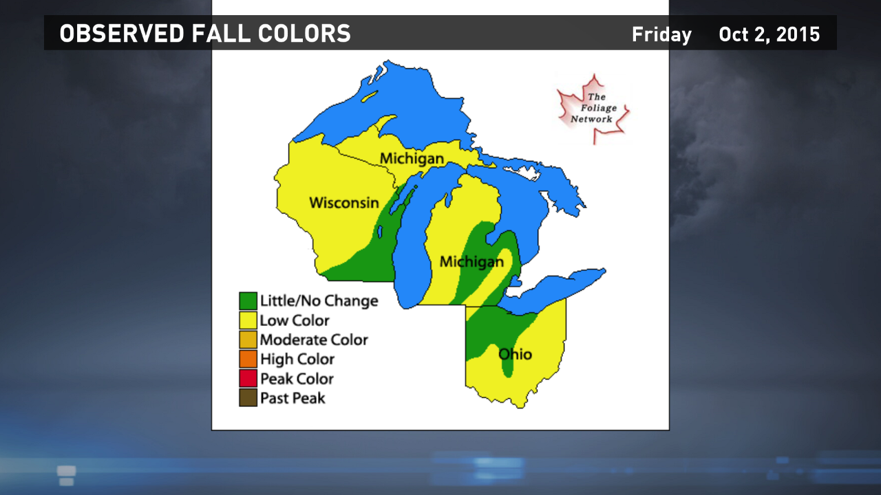 This Map Shows You When To See Fall Colors In Michigan Fall Foliage Images