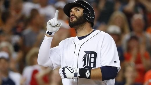 3 HR for J.D. Martinez in Tigers' win