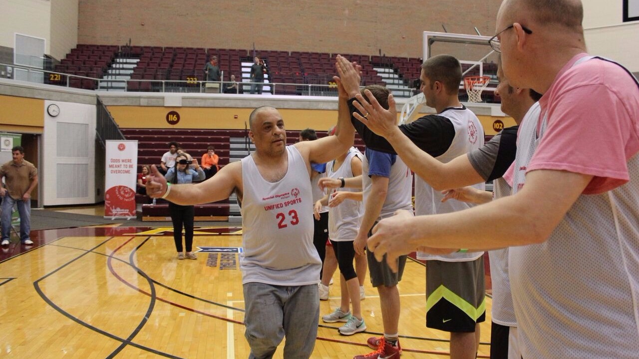 Special Olympics Michigan State basketball tournament