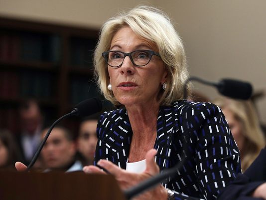 Betsy DeVos flubs question on Michigan schools on '60 Minutes'