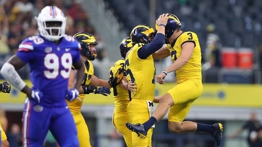 Michigan's Quinn Nordin working way back from the wild side