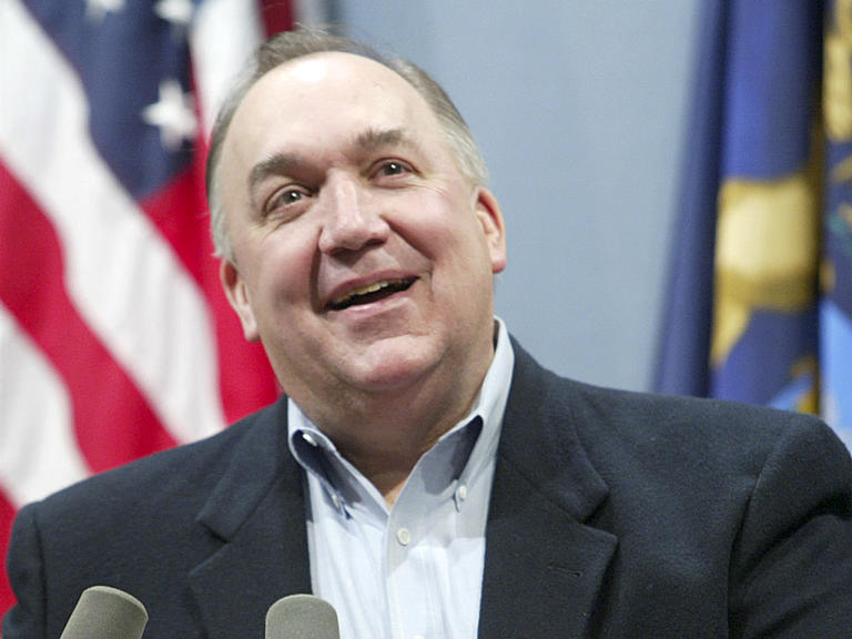 Former gov. John Engler visits Grand Rapids | wzzm13.com